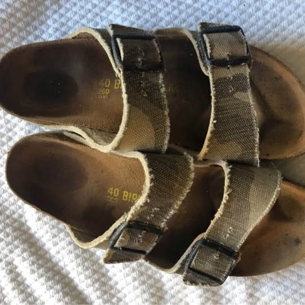 Size 40 Birkenstock sandals shoes